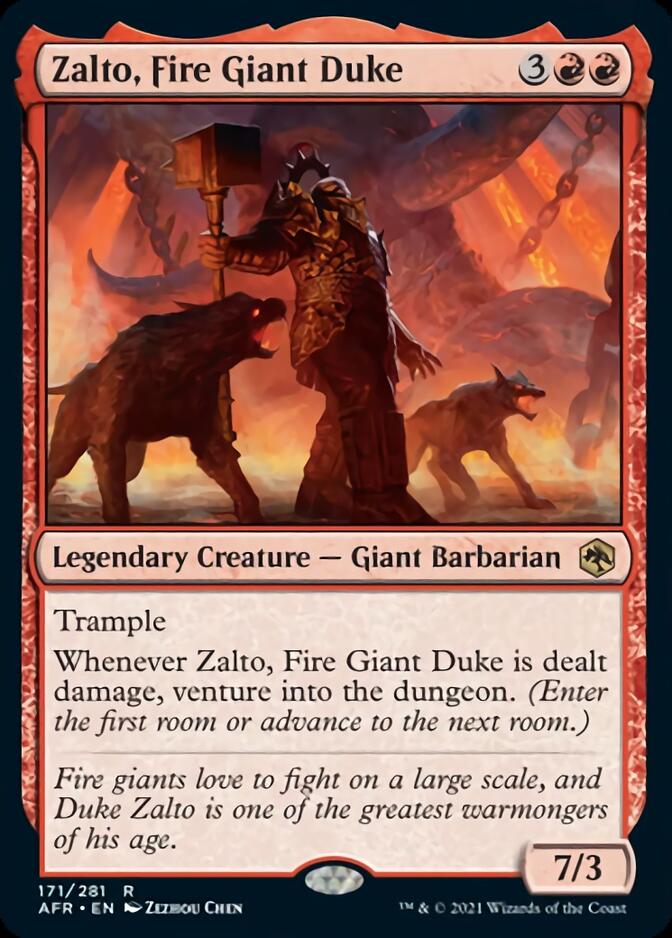 Zalto, Fire Giant Duke [Dungeons & Dragons: Adventures in the Forgotten Realms] | Mega City Incorporated