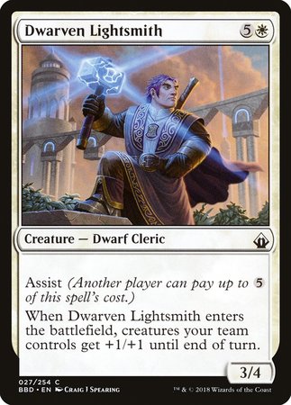 Dwarven Lightsmith [Battlebond] | Mega City Incorporated