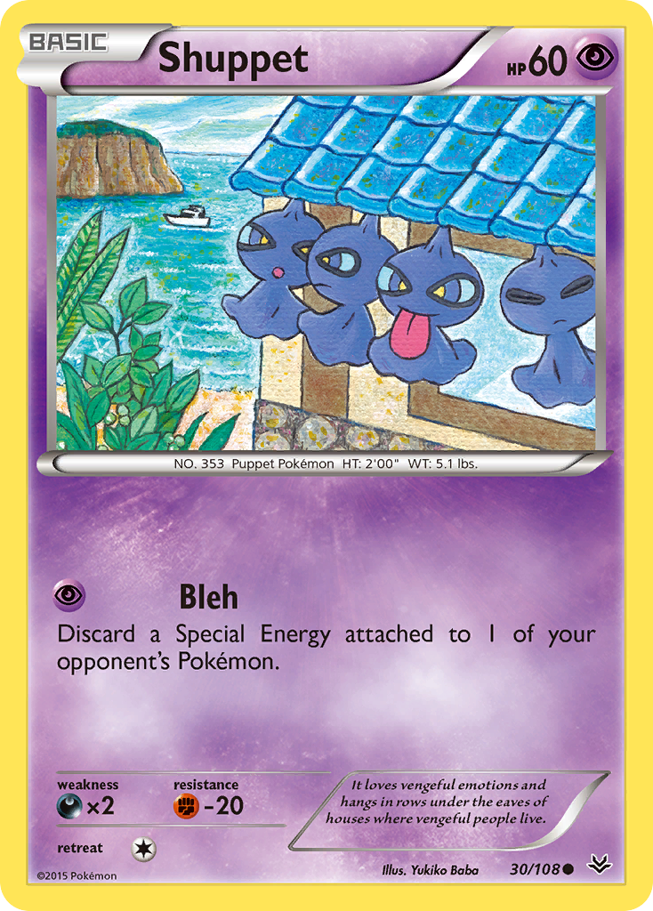 Shuppet (30/108) [XY: Roaring Skies] | Mega City Incorporated