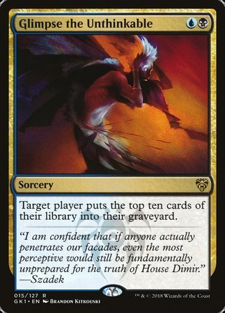 Glimpse the Unthinkable [GRN Guild Kit] | Mega City Incorporated