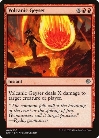 Volcanic Geyser [Archenemy: Nicol Bolas] | Mega City Incorporated