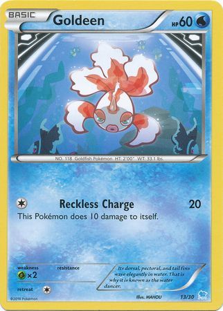 Goldeen (13/30) [XY: Trainer Kit 3 - Suicune] | Mega City Incorporated