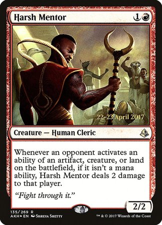Harsh Mentor [Amonkhet Promos] | Mega City Incorporated