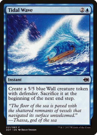 Tidal Wave [Duel Decks: Merfolk vs. Goblins] | Mega City Incorporated