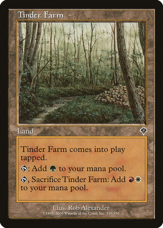 Tinder Farm [Invasion] | Mega City Incorporated