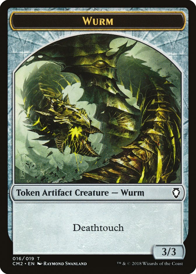 Wurm (Deathtouch) [Commander Anthology Volume II Tokens] | Mega City Incorporated