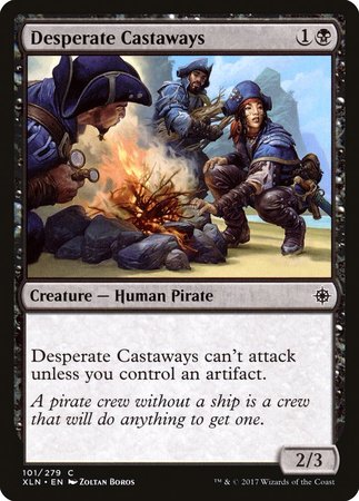 Desperate Castaways [Ixalan] | Mega City Incorporated