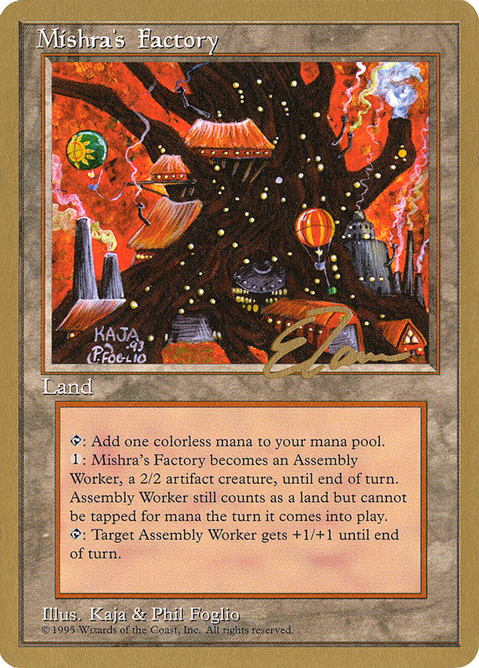 Mishra's Factory (Eric Tam) [Pro Tour Collector Set] | Mega City Incorporated