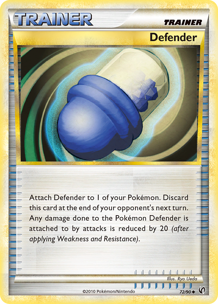 Defender (72/90) [HeartGold & SoulSilver: Undaunted] | Mega City Incorporated