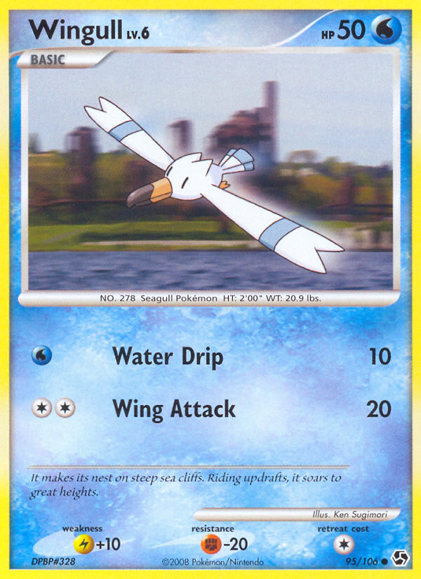 Wingull (95/106) [Diamond & Pearl: Great Encounters] | Mega City Incorporated