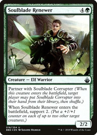 Soulblade Renewer [Battlebond Promos] | Mega City Incorporated