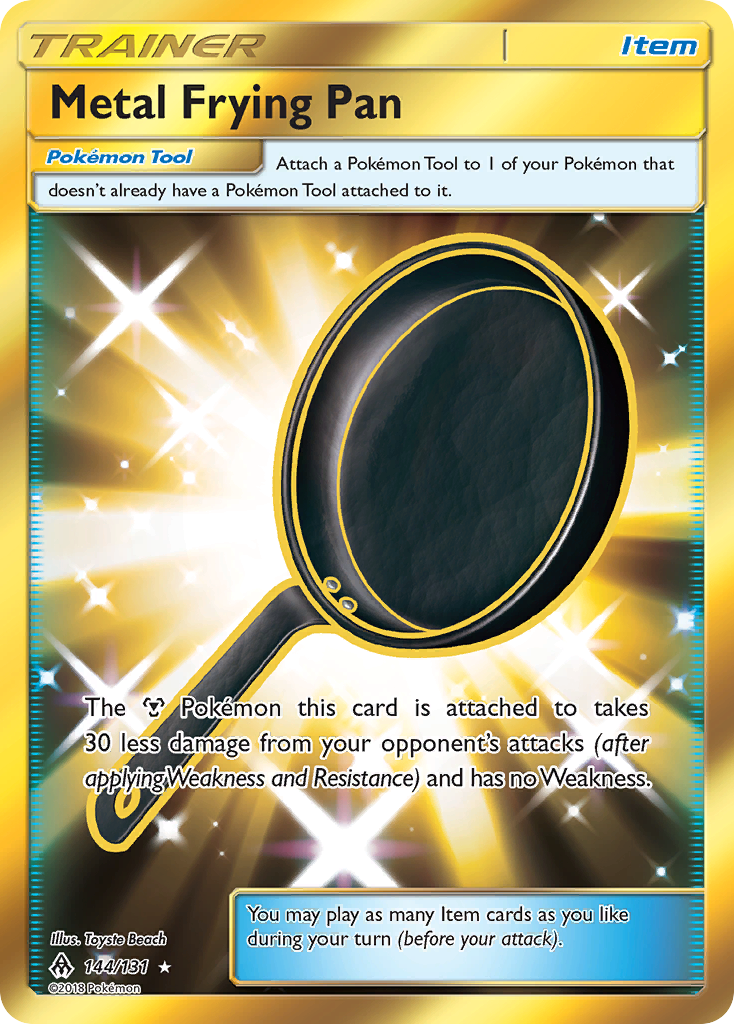 Metal Frying Pan (144/131) [Sun & Moon: Forbidden Light] | Mega City Incorporated