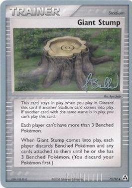 Giant Stump (75/92) (Eeveelutions - Jimmy Ballard) [World Championships 2006] | Mega City Incorporated