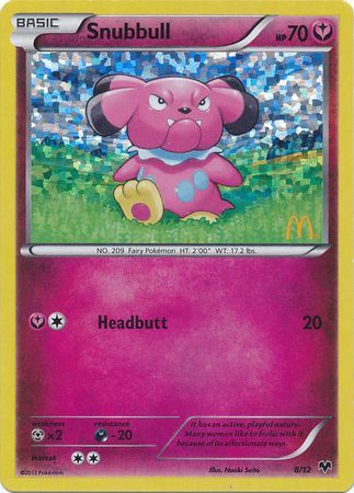 Snubbull (8/12) [McDonald's Promos: 2014 Collection] | Mega City Incorporated