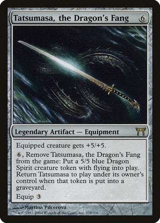 Tatsumasa, the Dragon's Fang [Champions of Kamigawa] | Mega City Incorporated