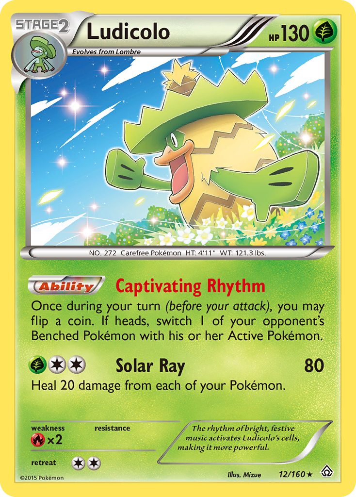 Ludicolo (12/160) [XY: Primal Clash] | Mega City Incorporated