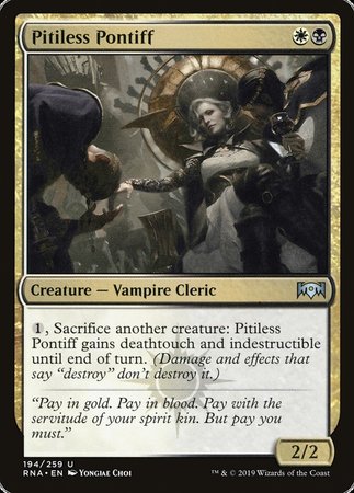Pitiless Pontiff [Ravnica Allegiance] | Mega City Incorporated