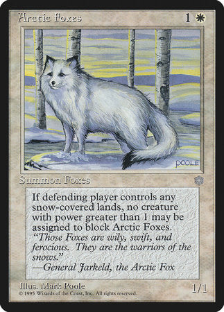 Arctic Foxes [Ice Age] | Mega City Incorporated