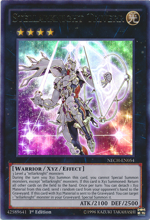 Stellarknight Triverr [NECH-EN054] Ultra Rare | Mega City Incorporated