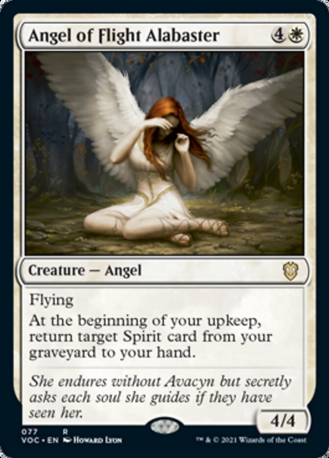 Angel of Flight Alabaster [Innistrad: Crimson Vow Commander] | Mega City Incorporated