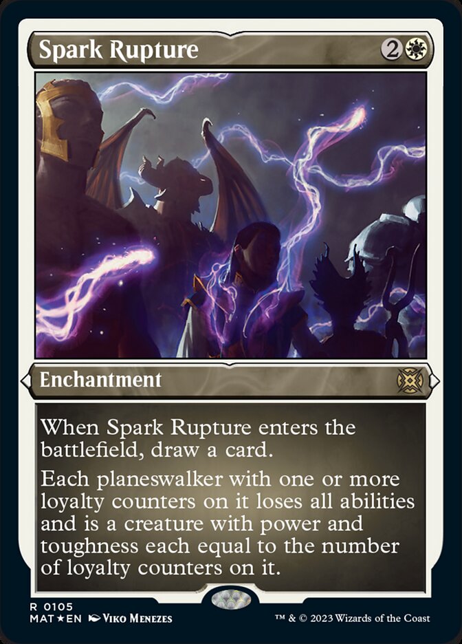 Spark Rupture (Foil Etched) [March of the Machine: The Aftermath] | Mega City Incorporated
