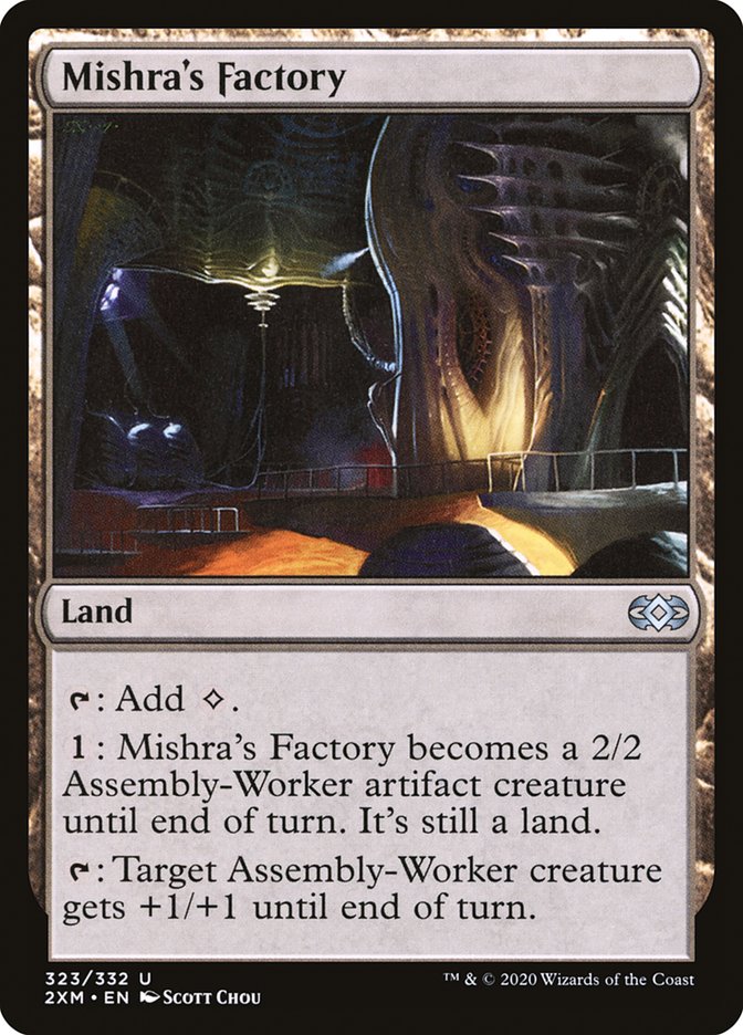 Mishra's Factory [Double Masters] | Mega City Incorporated