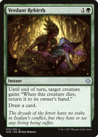 Verdant Rebirth [Ixalan] | Mega City Incorporated