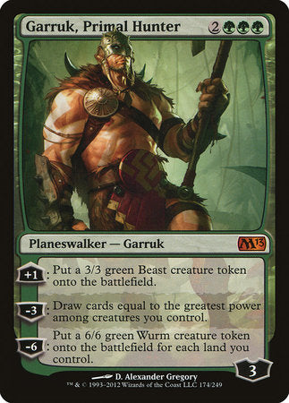 Garruk, Primal Hunter [Magic 2013] | Mega City Incorporated