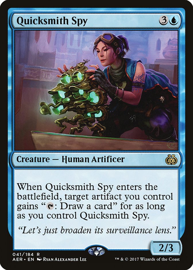 Quicksmith Spy [Aether Revolt] | Mega City Incorporated