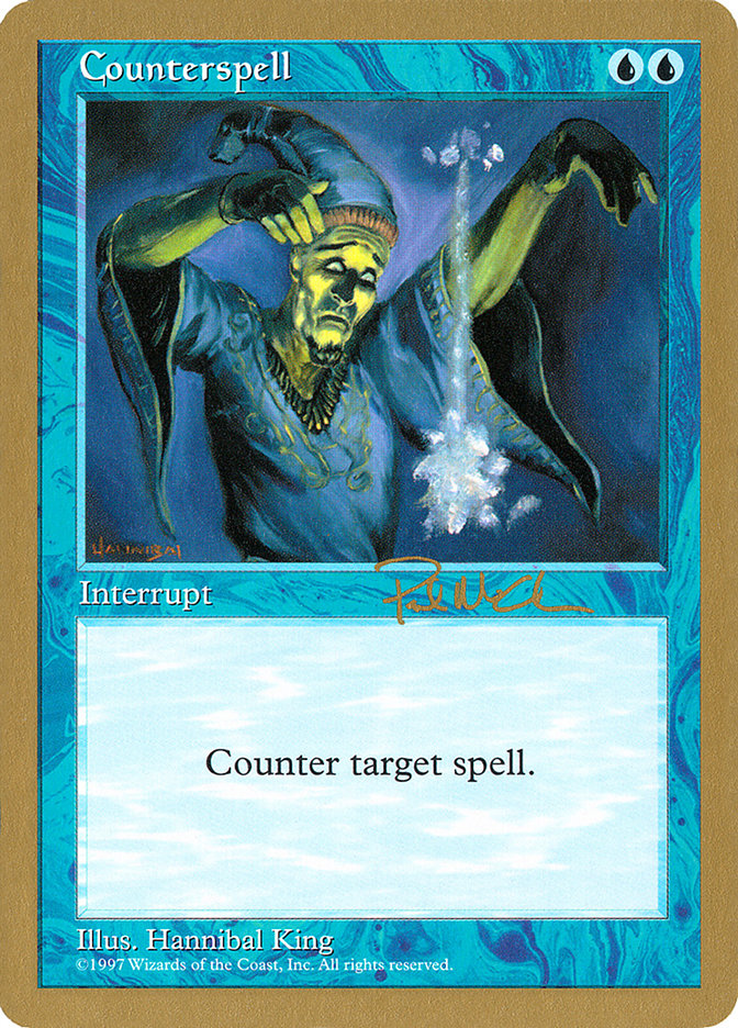 Counterspell (Paul McCabe) [World Championship Decks 1997] | Mega City Incorporated