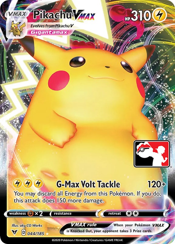 Pikachu VMAX (044/185) [Prize Pack Series One] | Mega City Incorporated