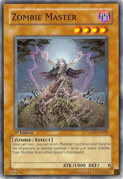 Zombie Master [TAEV-EN039] Super Rare | Mega City Incorporated