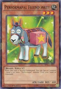 Performapal Friendonkey [SP15-EN026] Shatterfoil Rare | Mega City Incorporated