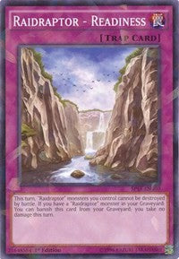 Raidraptor - Readiness [SP15-EN050] Shatterfoil Rare | Mega City Incorporated