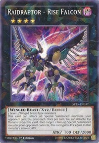 Raidraptor - Rise Falcon [SP15-EN037] Shatterfoil Rare | Mega City Incorporated