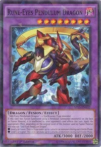 Rune-Eyes Pendulum Dragon [SP15-EN032] Shatterfoil Rare | Mega City Incorporated