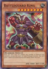 Battleguard King [SP15-EN020] Shatterfoil Rare | Mega City Incorporated