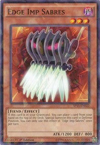 Edge Imp Sabres [SP15-EN022] Shatterfoil Rare | Mega City Incorporated