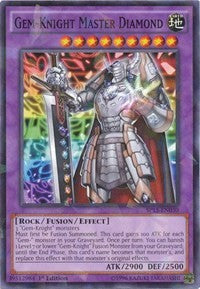 Gem-Knight Master Diamond [SP15-EN030] Shatterfoil Rare | Mega City Incorporated