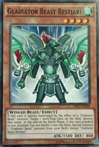 Gladiator Beast Bestiari [AP07-EN018] Common | Mega City Incorporated