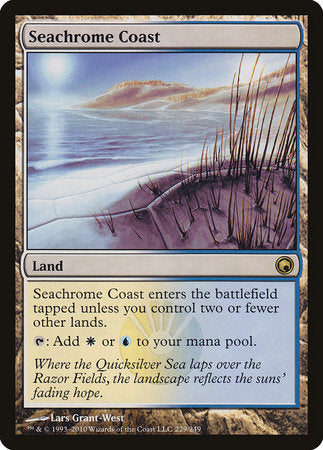 Seachrome Coast [Scars of Mirrodin] | Mega City Incorporated