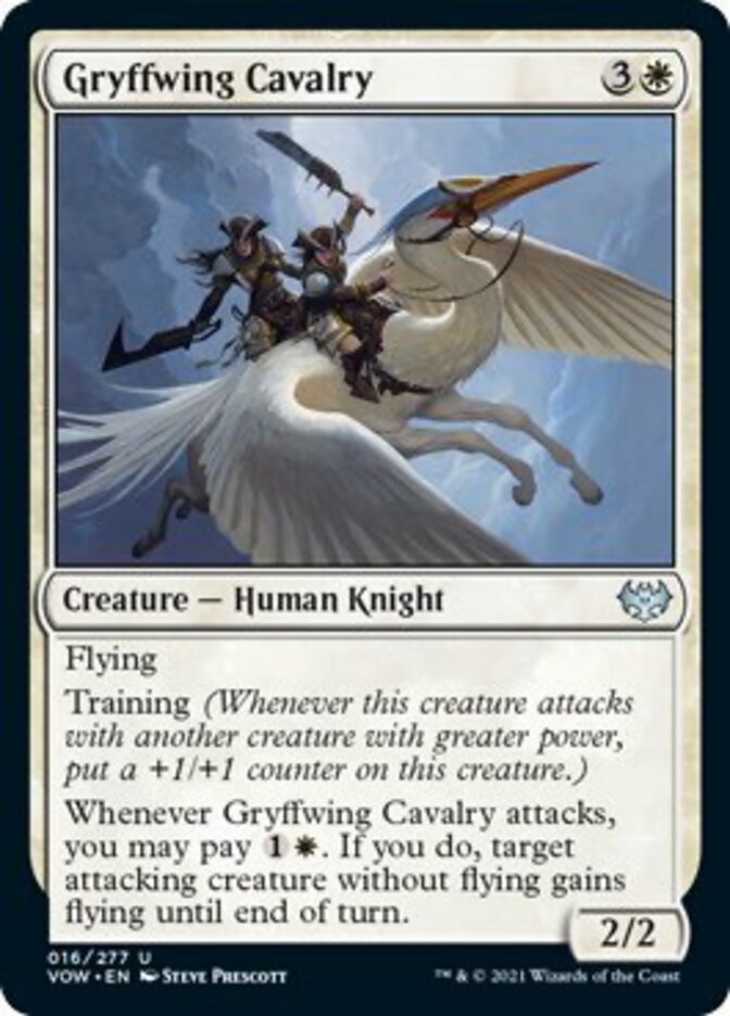 Gryffwing Cavalry [Innistrad: Crimson Vow] | Mega City Incorporated