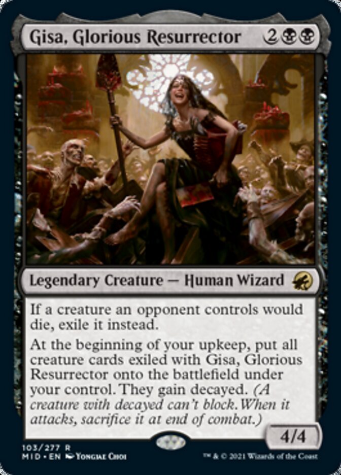 Gisa, Glorious Resurrector [Innistrad: Midnight Hunt] | Mega City Incorporated