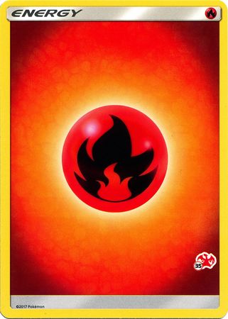 Fire Energy (Charizard Stamp #35) [Battle Academy 2020] | Mega City Incorporated