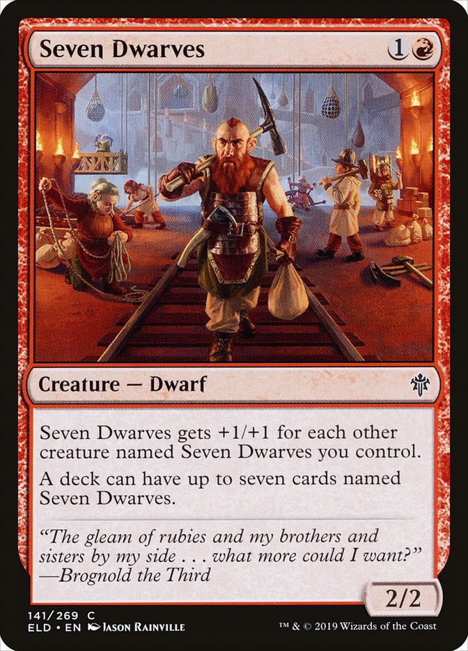 Seven Dwarves [Throne of Eldraine] | Mega City Incorporated