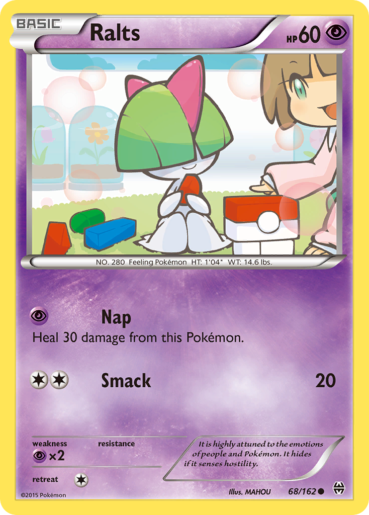 Ralts (68/162) [XY: BREAKthrough] | Mega City Incorporated