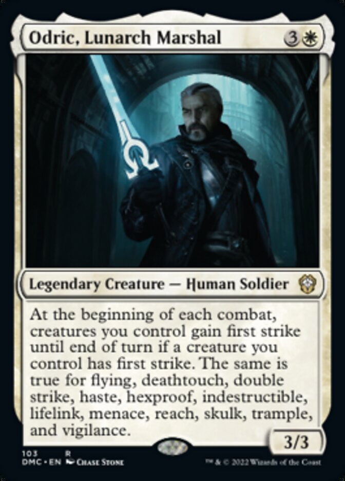 Odric, Lunarch Marshal [Dominaria United Commander] | Mega City Incorporated