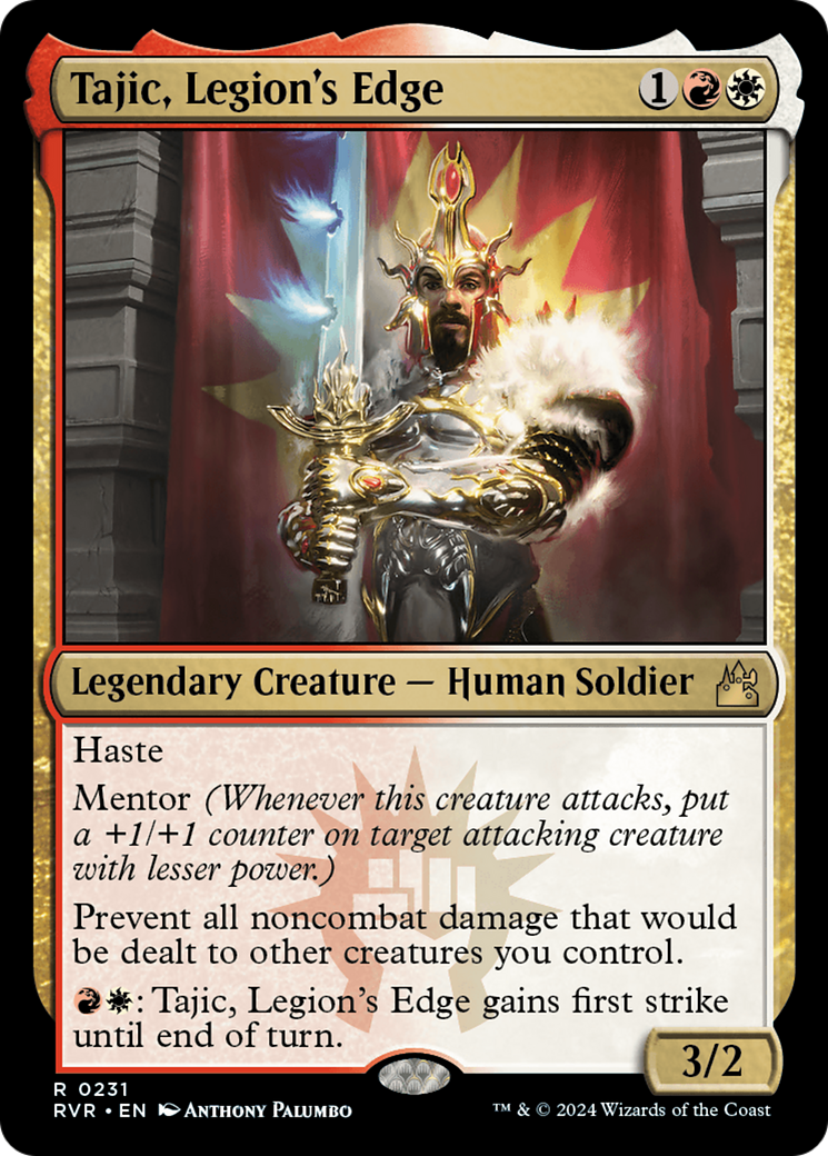 Tajic, Legion's Edge [Ravnica Remastered] | Mega City Incorporated