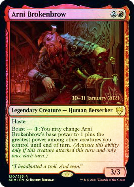 Arni Brokenbrow  [Kaldheim Prerelease Promos] | Mega City Incorporated