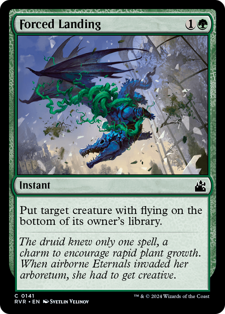 Forced Landing [Ravnica Remastered] | Mega City Incorporated